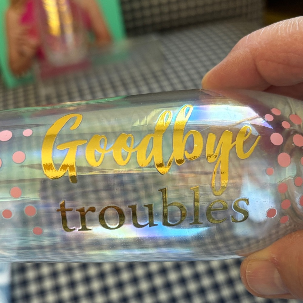 Wanderlust Stemless Flute Set - Gold and Pink - Picture 3 of 4
